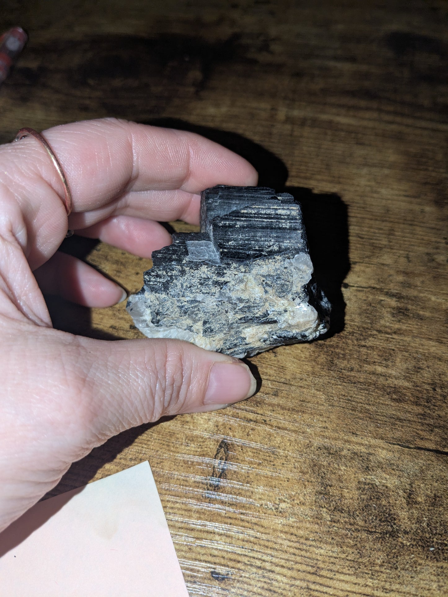 🖤Sacrad Shield Raw Black Tourmaline in Quartz Matrix • Natural Schorl Mineral • EMF Protection • Grounding & Clarity Stone • Raw Healing Crystal101g Natural Protection Stone