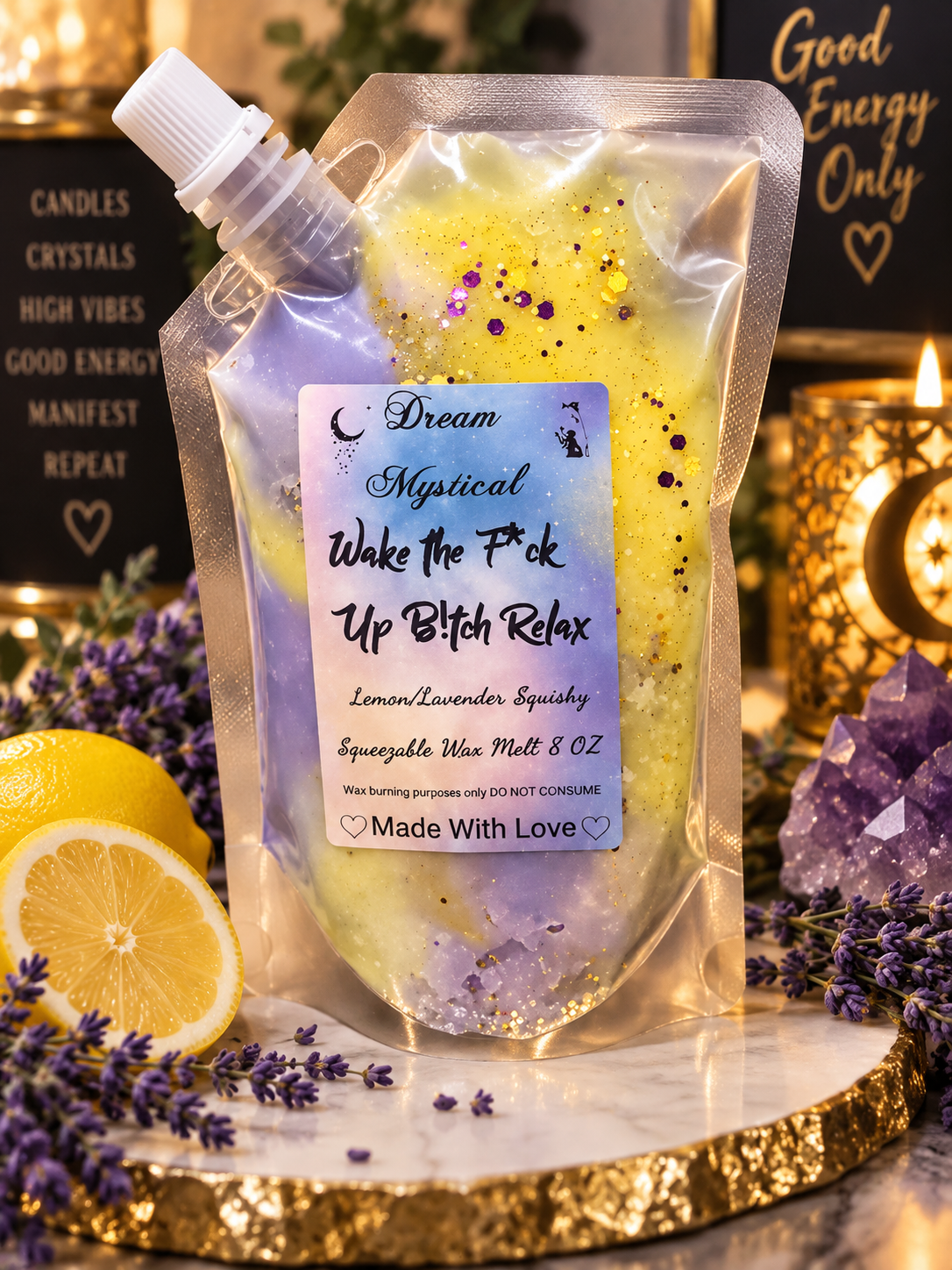Squishy Squeezable Wax Melts for wax warmers