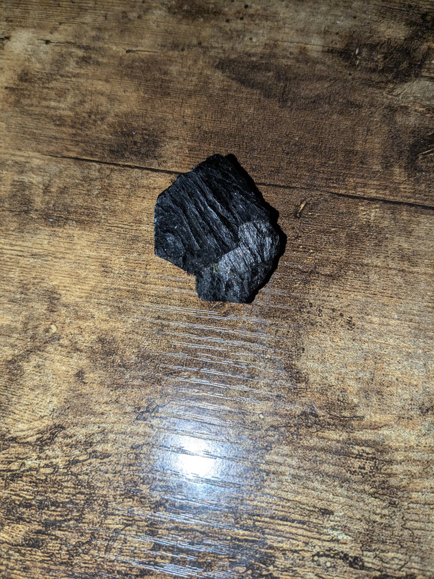 🖤Sacred Shield Natural Black Tourmaline (Schorl) – Raw EMF Protection • Energy Shielding Crystal – 39g