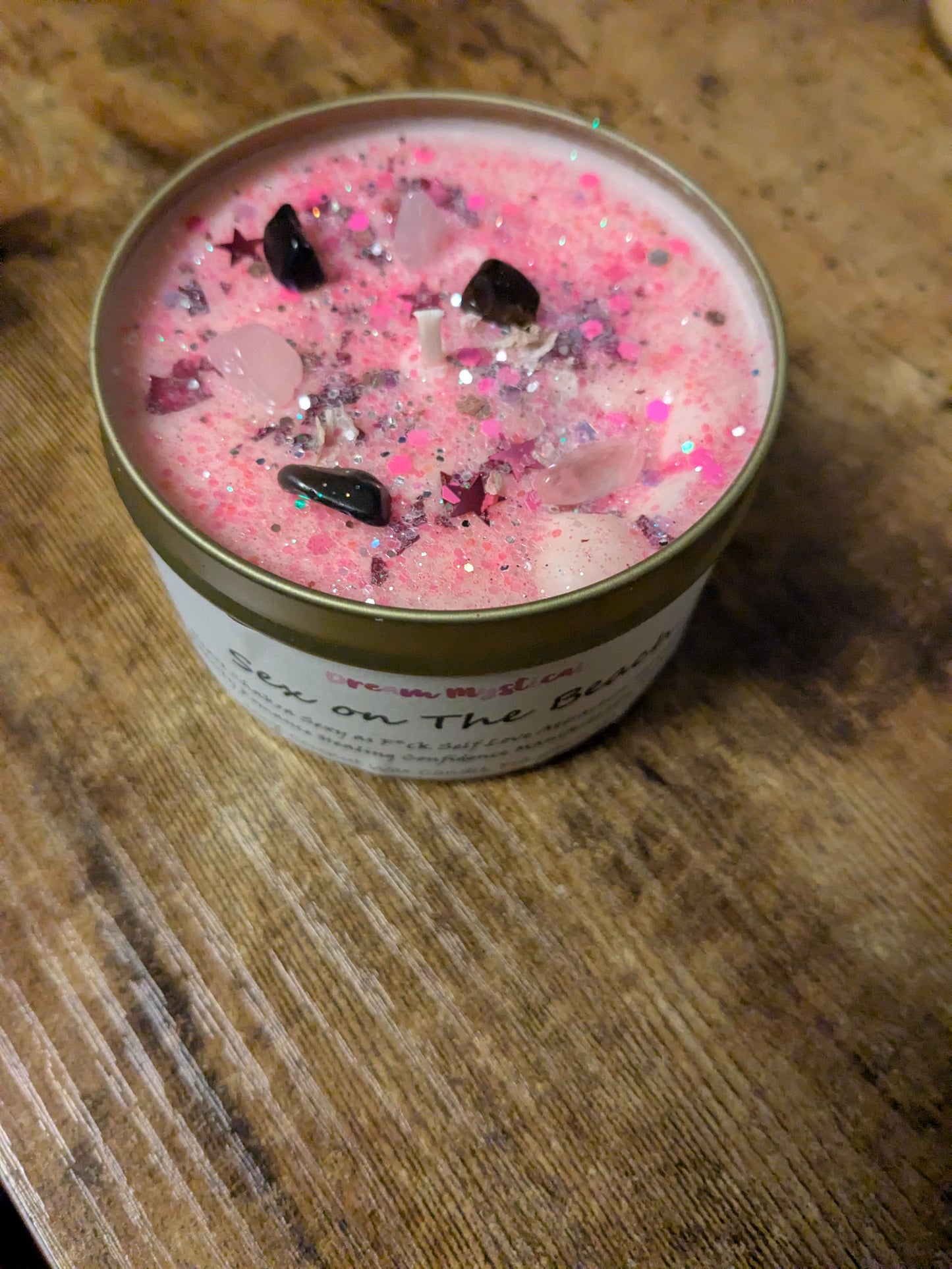 Sex On The Beach Intentional Candle Sexy as F*ck Self Love Attraction  Beauty Romance Manifestation Protection Spiritual Coconut Wax
