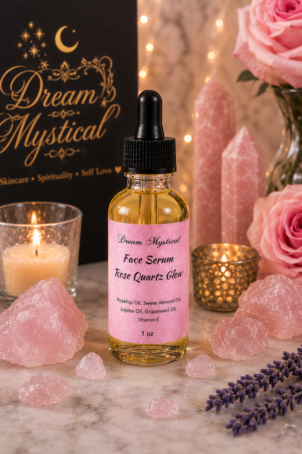 ✨Dream Mystical Rose🌹 Quartz Glow Collection Complete Skincare Bundle or purchase separately