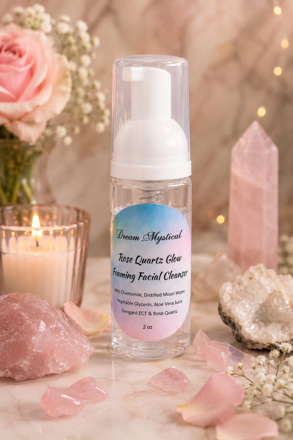 ✨Dream Mystical Rose🌹 Quartz Glow Collection Complete Skincare Bundle or purchase separately