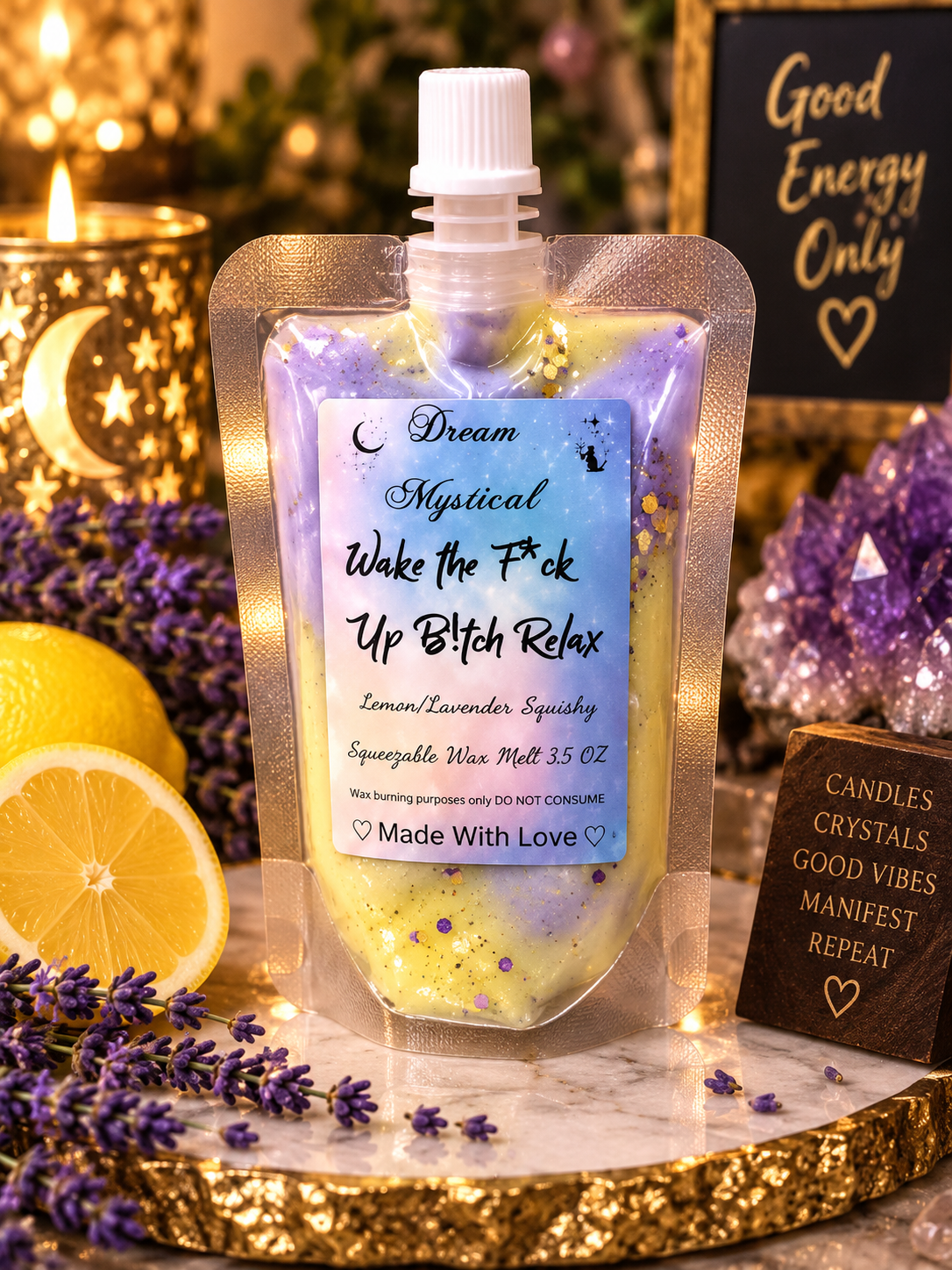 Squishy Squeezable Wax Melts for wax warmers