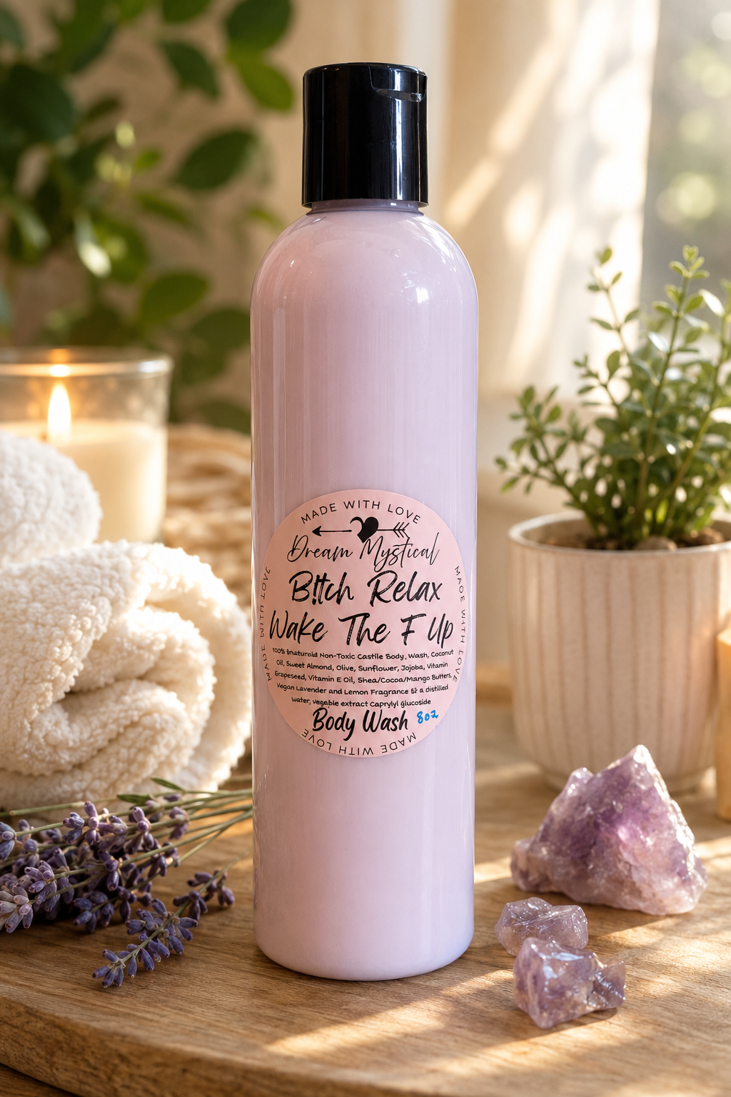 All Natual Body Wash with Raw Honey
