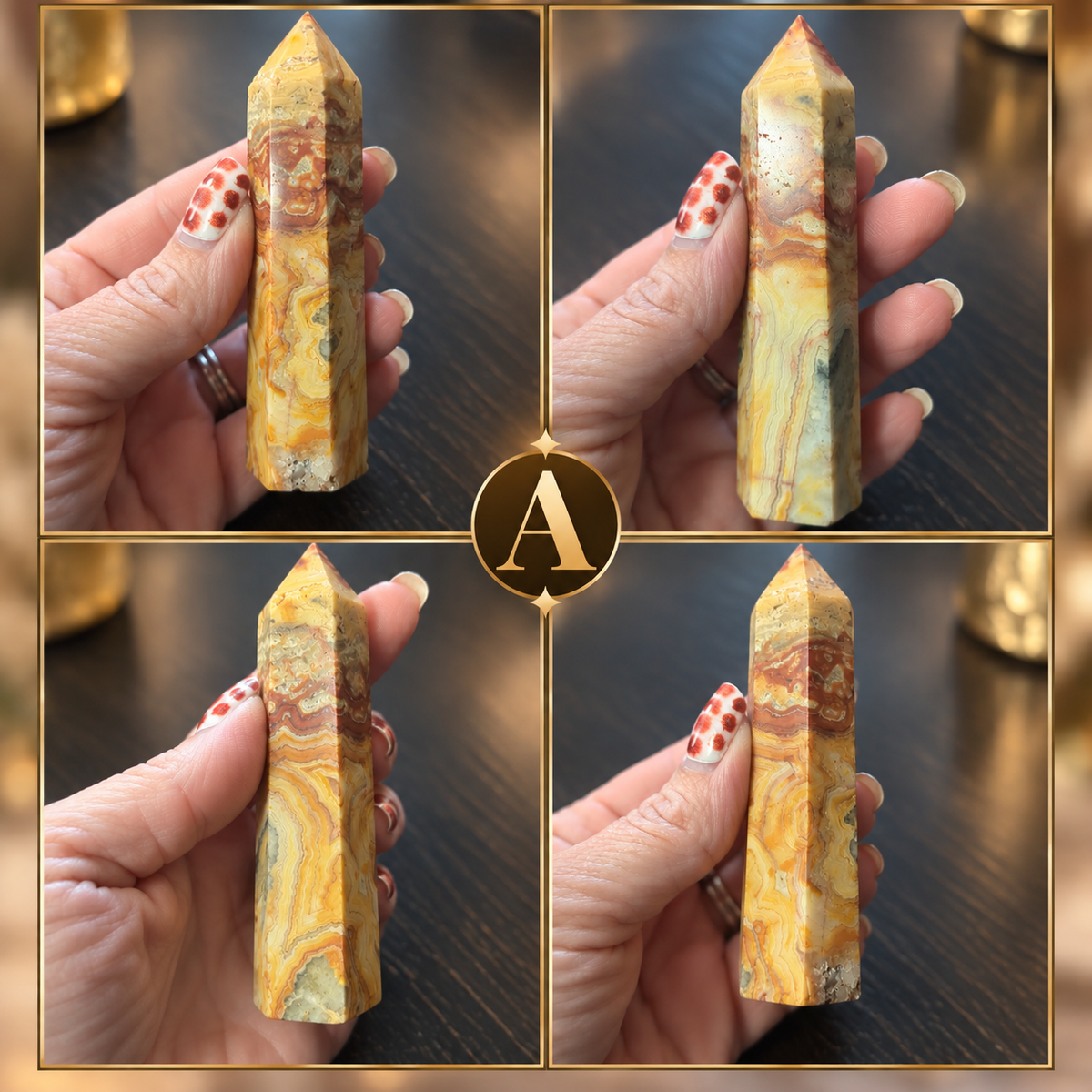 ✨🤎 CRAZY LACE AGATE TOWERS 🤎✨ | One-of-a-Kind Natural Crystal Towers | Choose A–E
