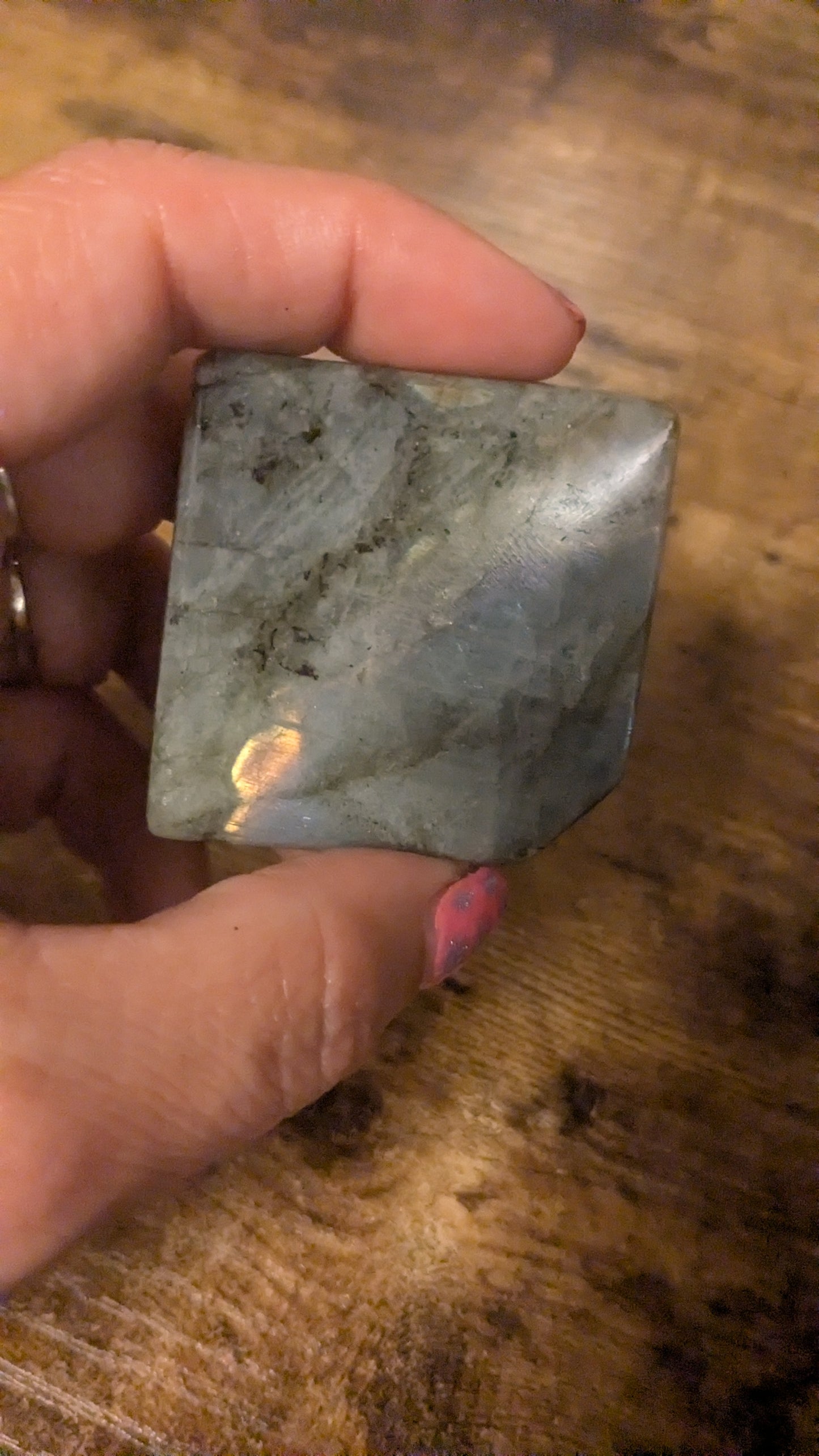 Natural Rainbow Labradorite Freeform – One of a Kind |Protection • Intuition • Transformation