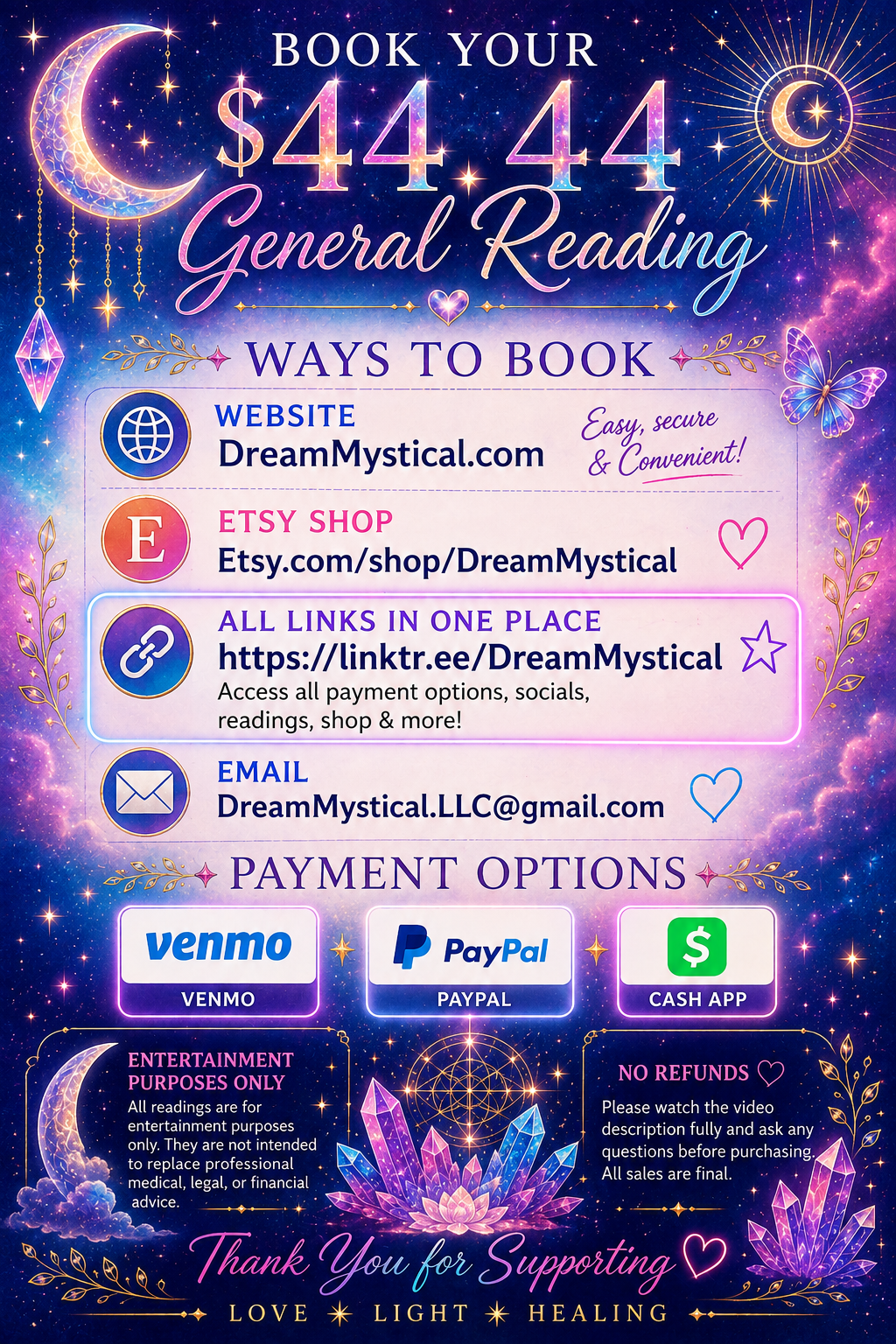 Special for month 15 min Oracle/Tarot Reading