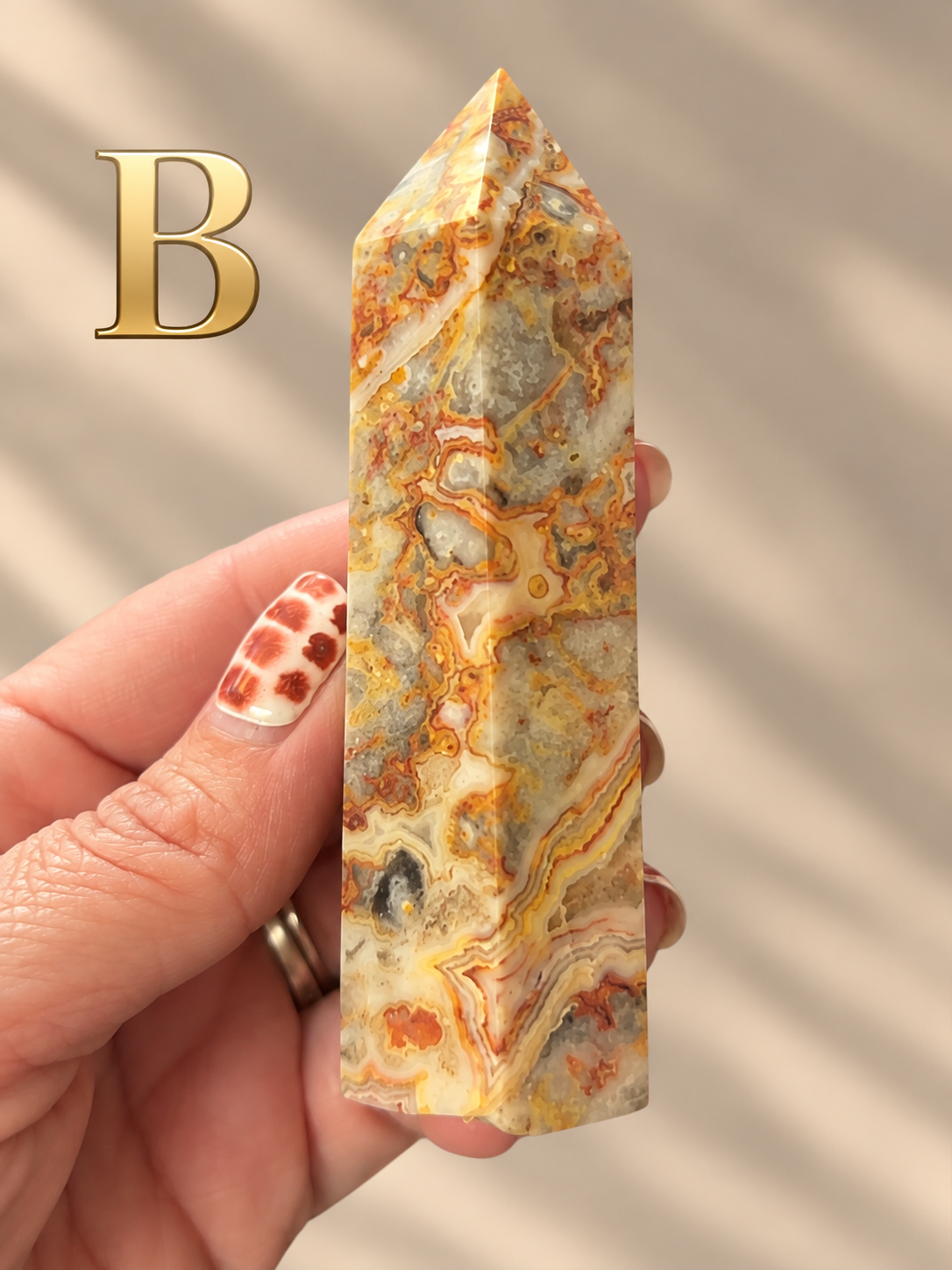 ✨🤎 CRAZY LACE AGATE TOWERS 🤎✨ | One-of-a-Kind Natural Crystal Towers | Choose A–E