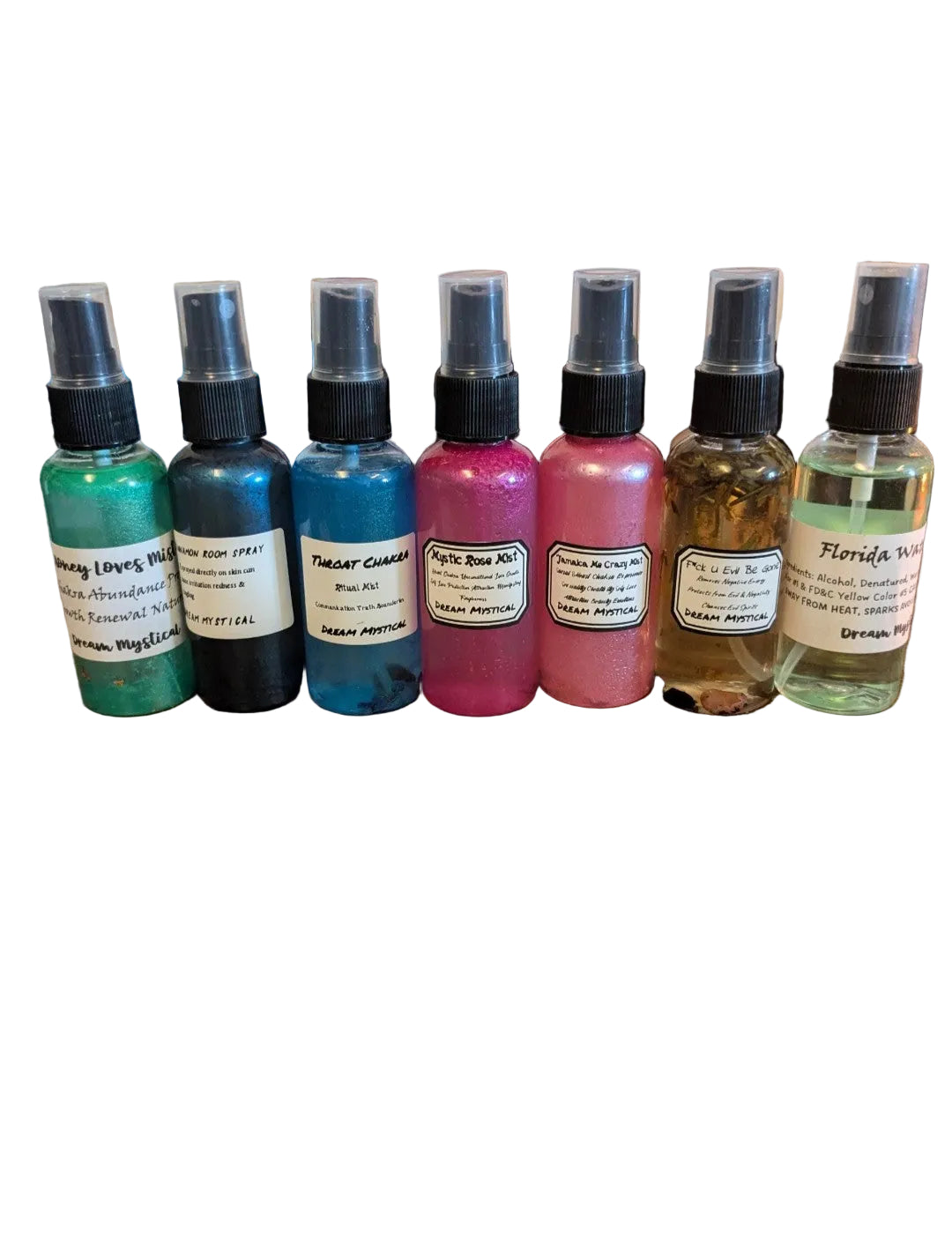 Jamaica Me Crazy Ritual Spray: Self Love & Attraction, Crystal Infused Heart Chakra