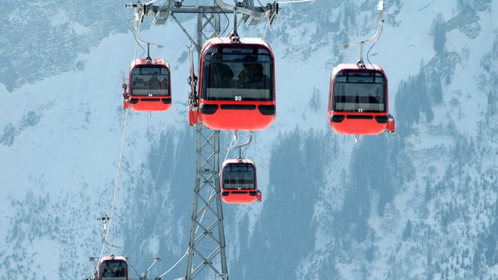 cablecar with people